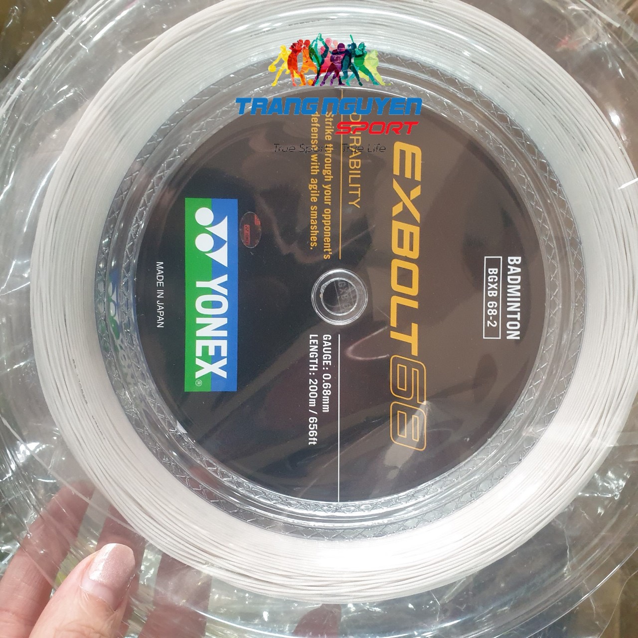 Dây Cước Cầu Lông Yonex Exbolt 68 Cuộn 200m