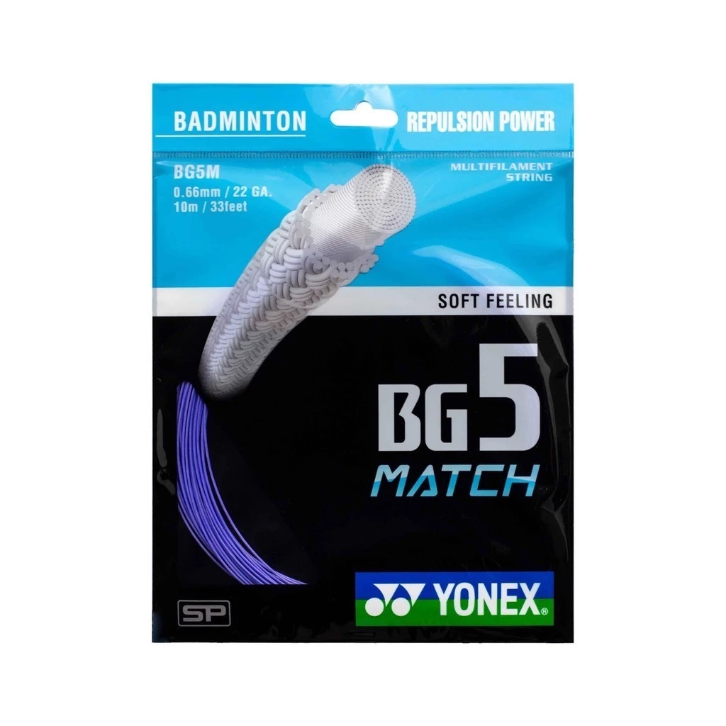 Dây Cước Đan Vợt Cầu Lông Yonex BG-5 MATCH | Nhiều màu