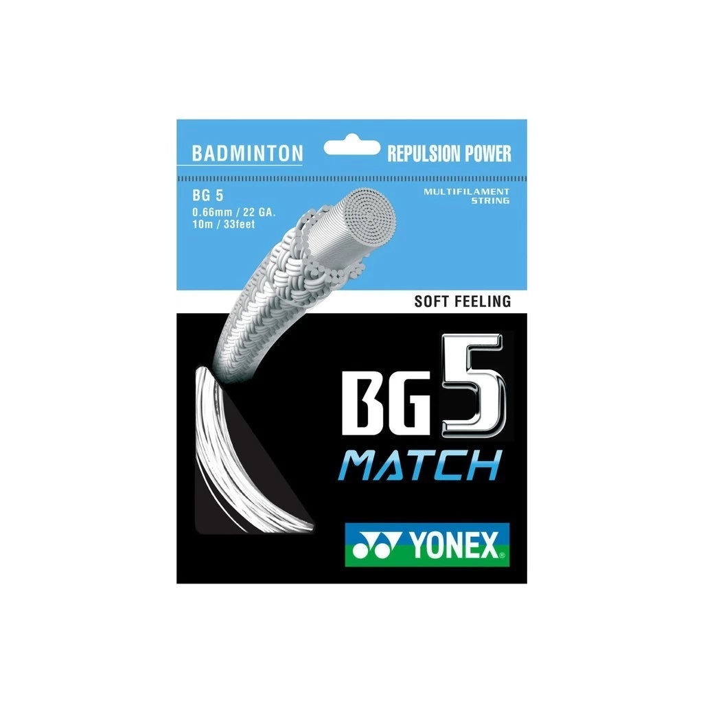 Dây Cước Đan Vợt Cầu Lông Yonex BG-5 MATCH | Nhiều màu