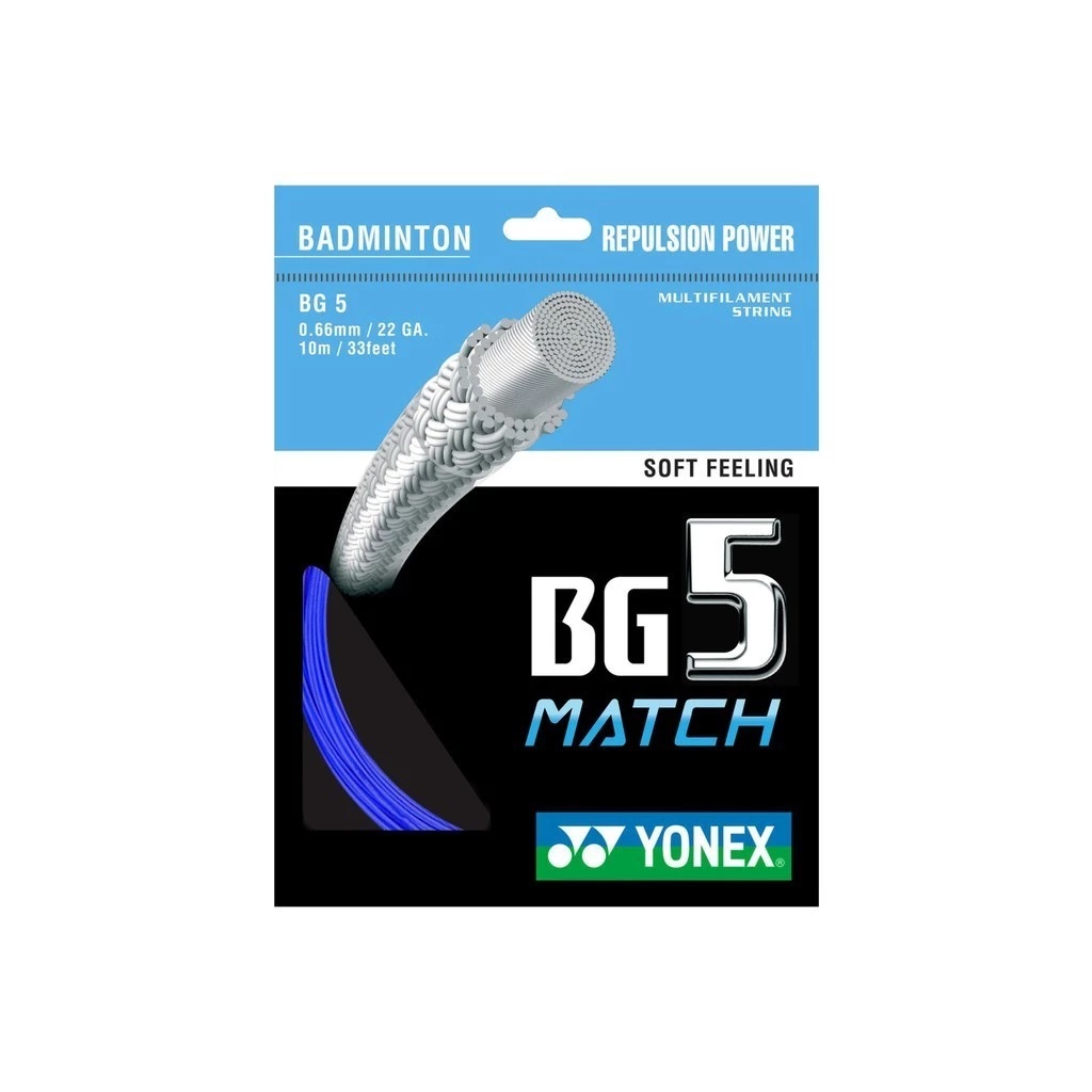 Dây Cước Đan Vợt Cầu Lông Yonex BG-5 MATCH | Nhiều màu