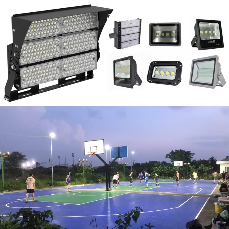 Đèn LED Sân Bóng Rổ ZALAA - Chống Chói Lóa, Góc Chiếu Rộng, Hoạt Động Ổn Định