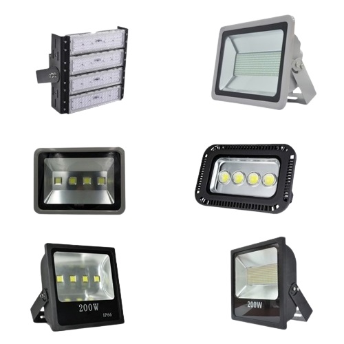 Đèn Pha LED Chiếu Sáng Sân Thể Thao, Quảng Trường, Sân Bãi Rộng