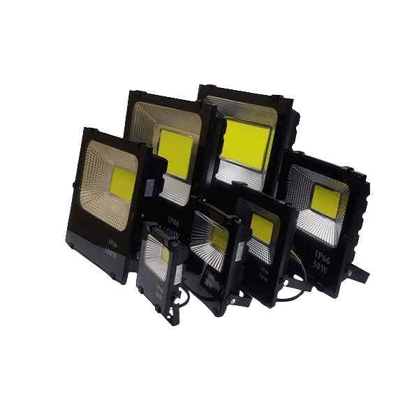 Đèn Pha LED COB Chiếu Sáng Ngoài Trời công suất Từ 10w đến 200W