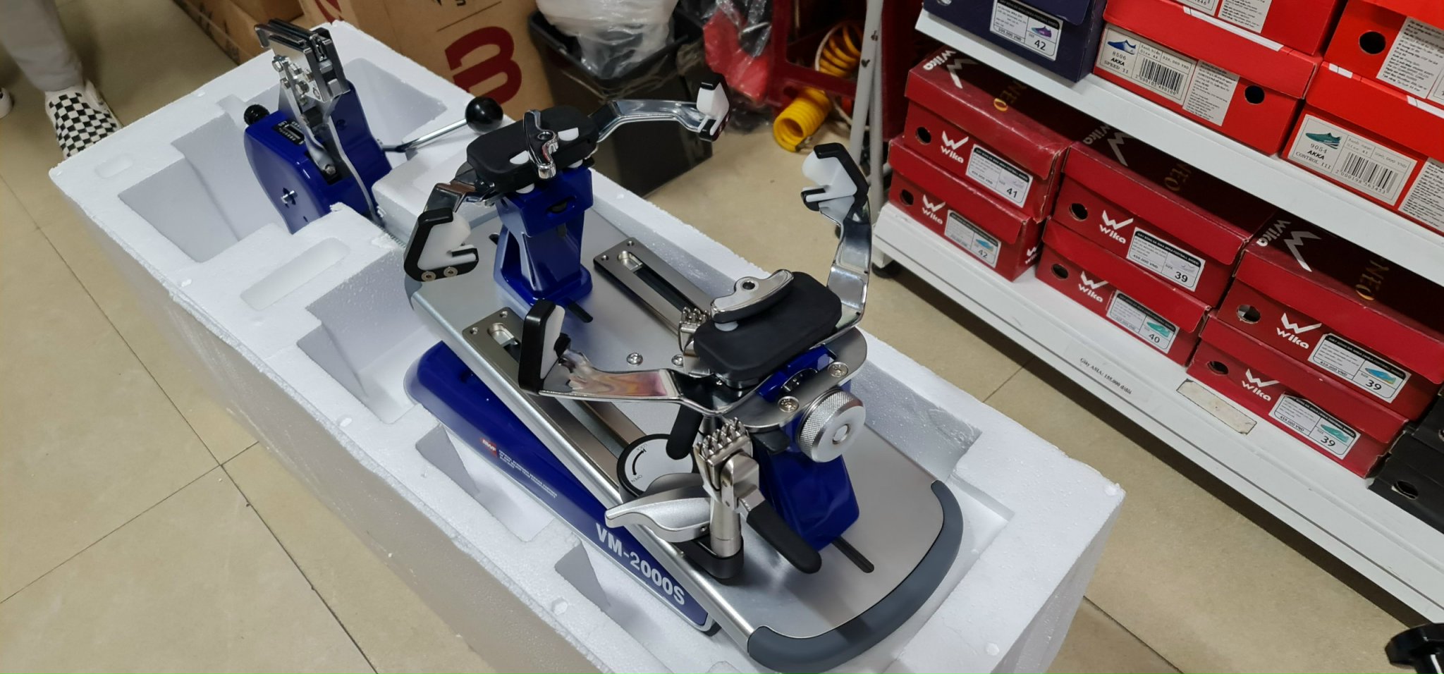 Máy Cơ Căng Vợt Victor VM-2000S | Cầu Lông & Tennis