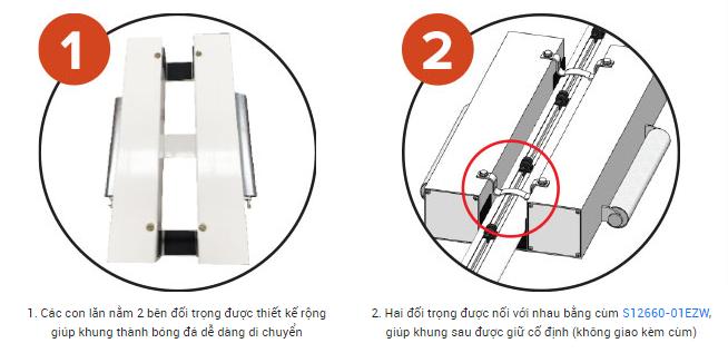 Đối Trọng Rỗng Dùng Cho Khung Thành Bóng Đá Di Động Sodex Sport Mã Sản Phẩm S12660