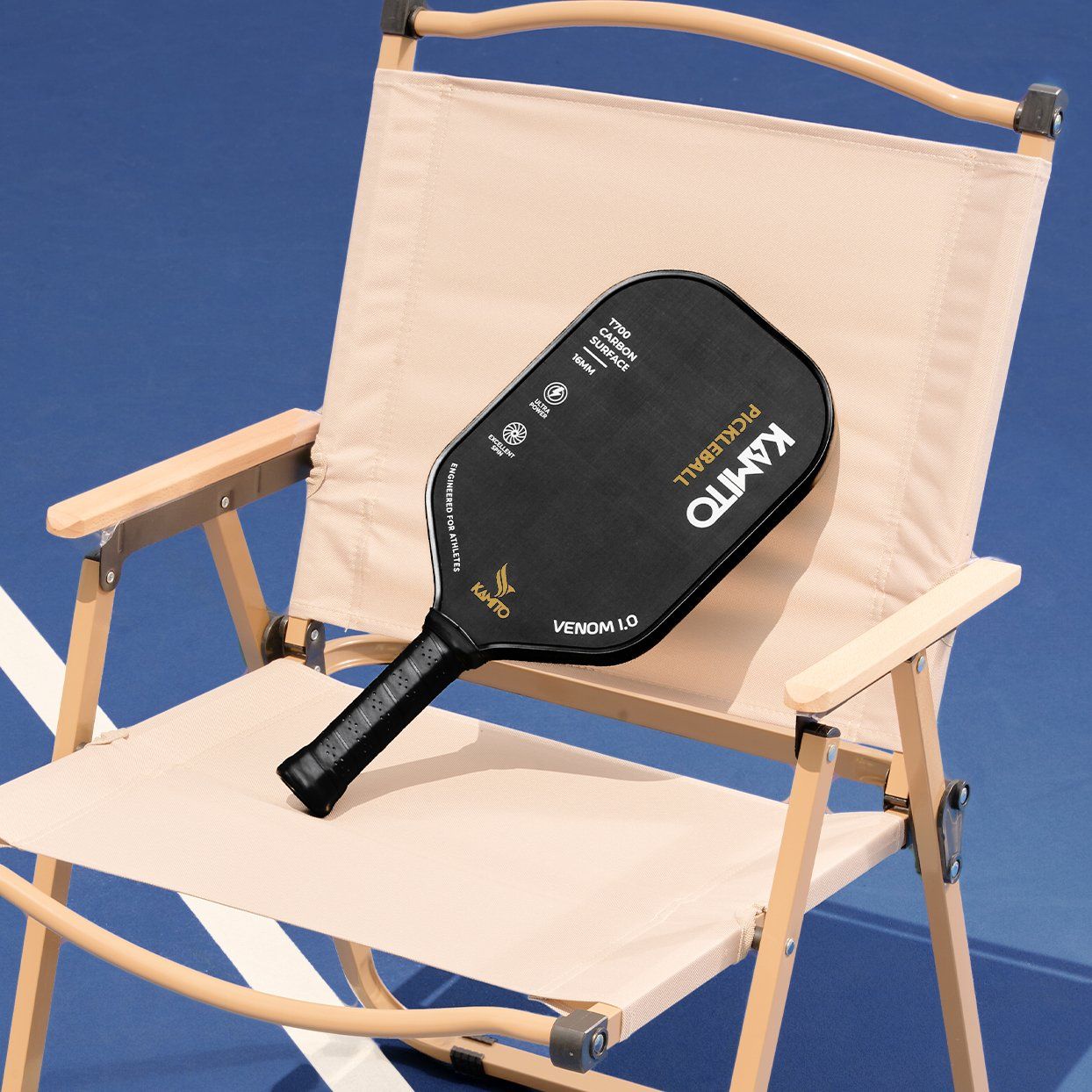 Vợt Pickleball Kamito Venom 1.0 - Carbon T700 | KMVPK240640