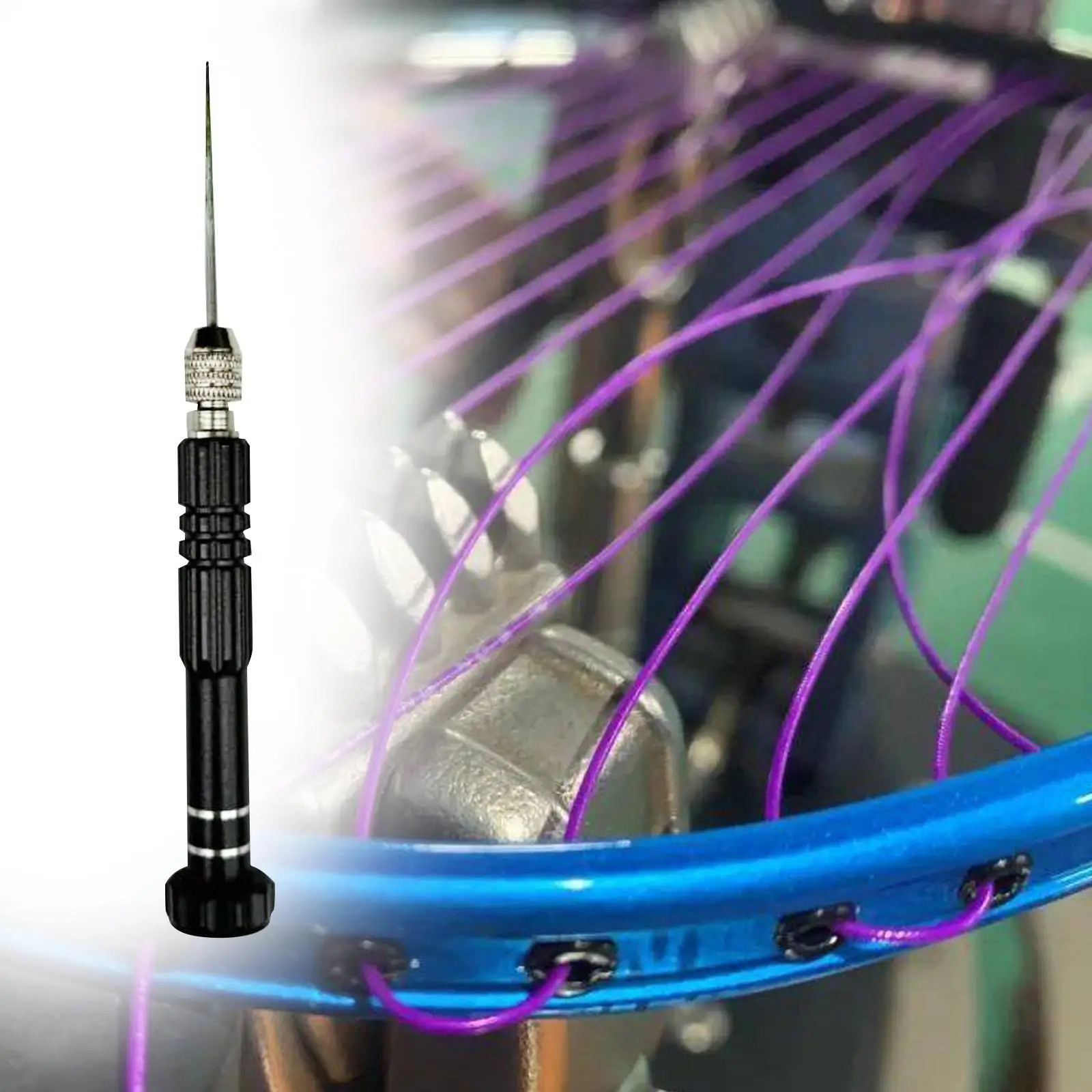 Dùi Căng Vợt - Khoan Lỗ - Kéo Dây Cước Cầu Lông, Tennis