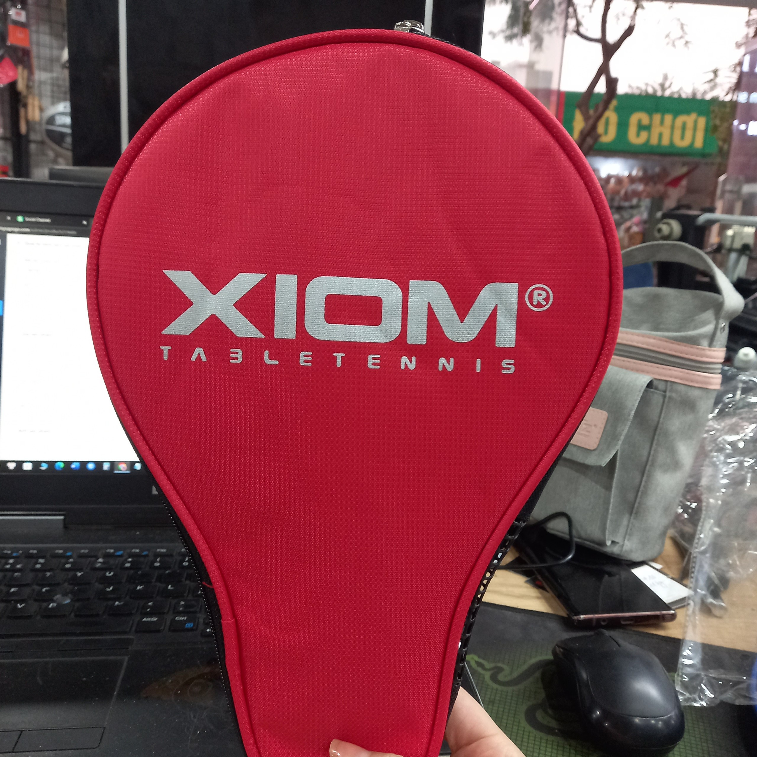Bao vợt bóng bàn tròn Xiom