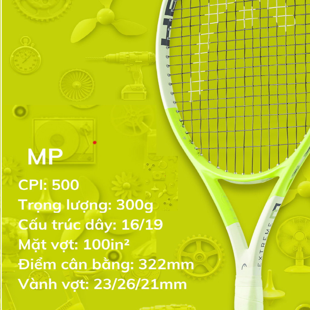 Vợt Tennis Head Extreme MP 2024 (300gr) | 231114