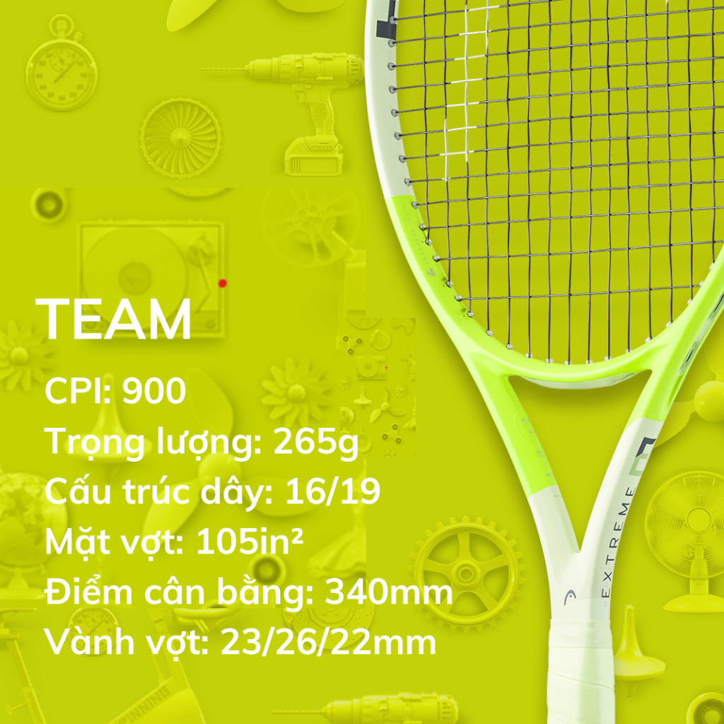 Vợt Tennis Head Extreme Team 2024 (265gr) | 231134