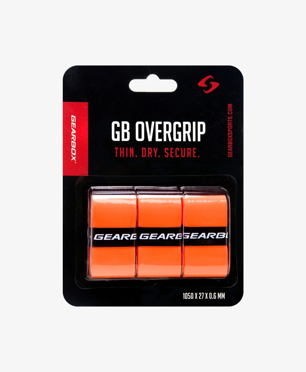 Quấn Cán Vợt Pickleball Gearbox Overwrap Grip - Neon Orange