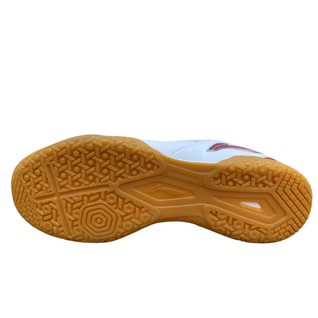 Giày bóng bàn Lining - Trắng/Đỏ - Nam | APTP003-2