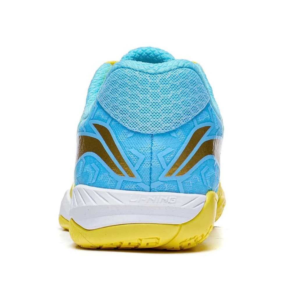 Giày bóng bàn Lining - Vàng/Xanh - Nam/Nữ | APPU015-5