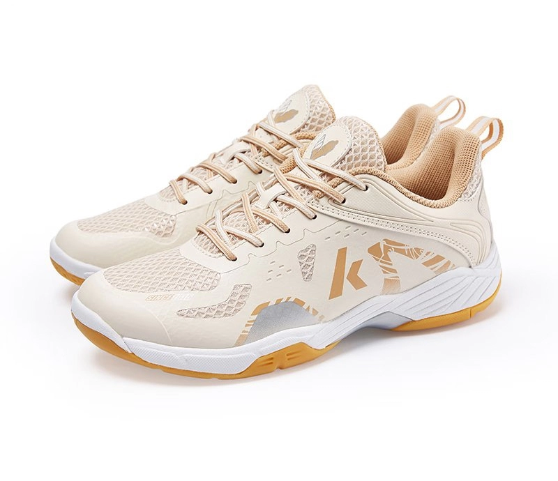 Giày Cầu Lông Kawasaki 3322 - Màu Vàng Sữa