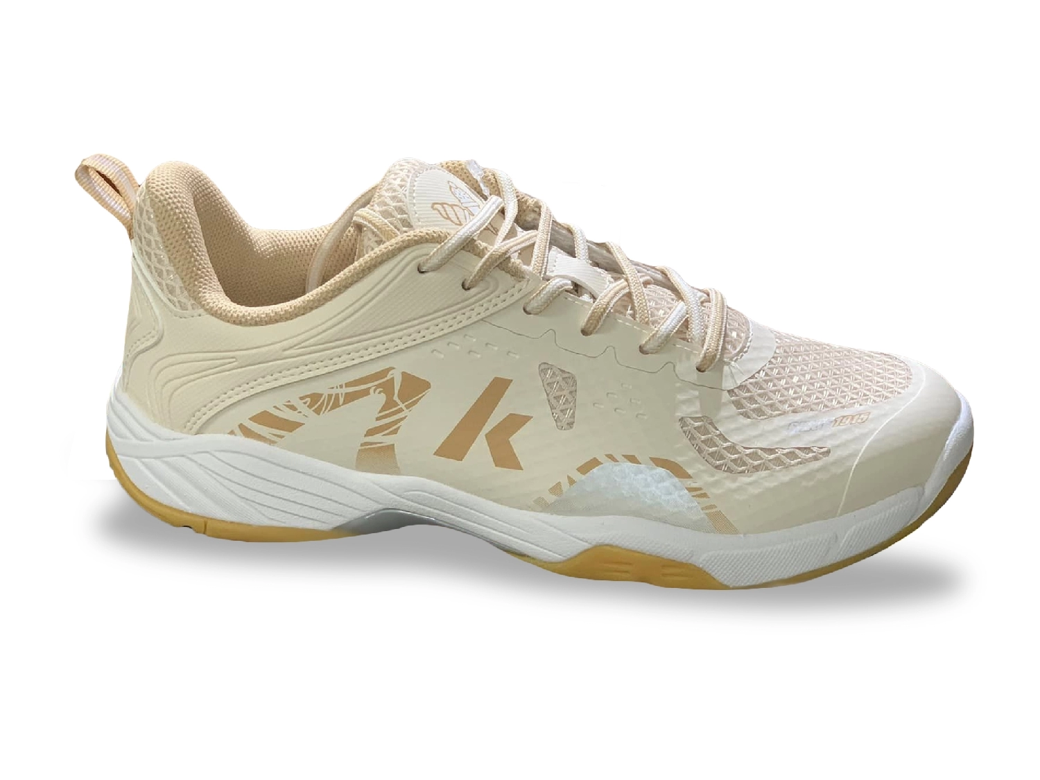 Giày Cầu Lông Kawasaki 3322 - Màu Vàng Sữa