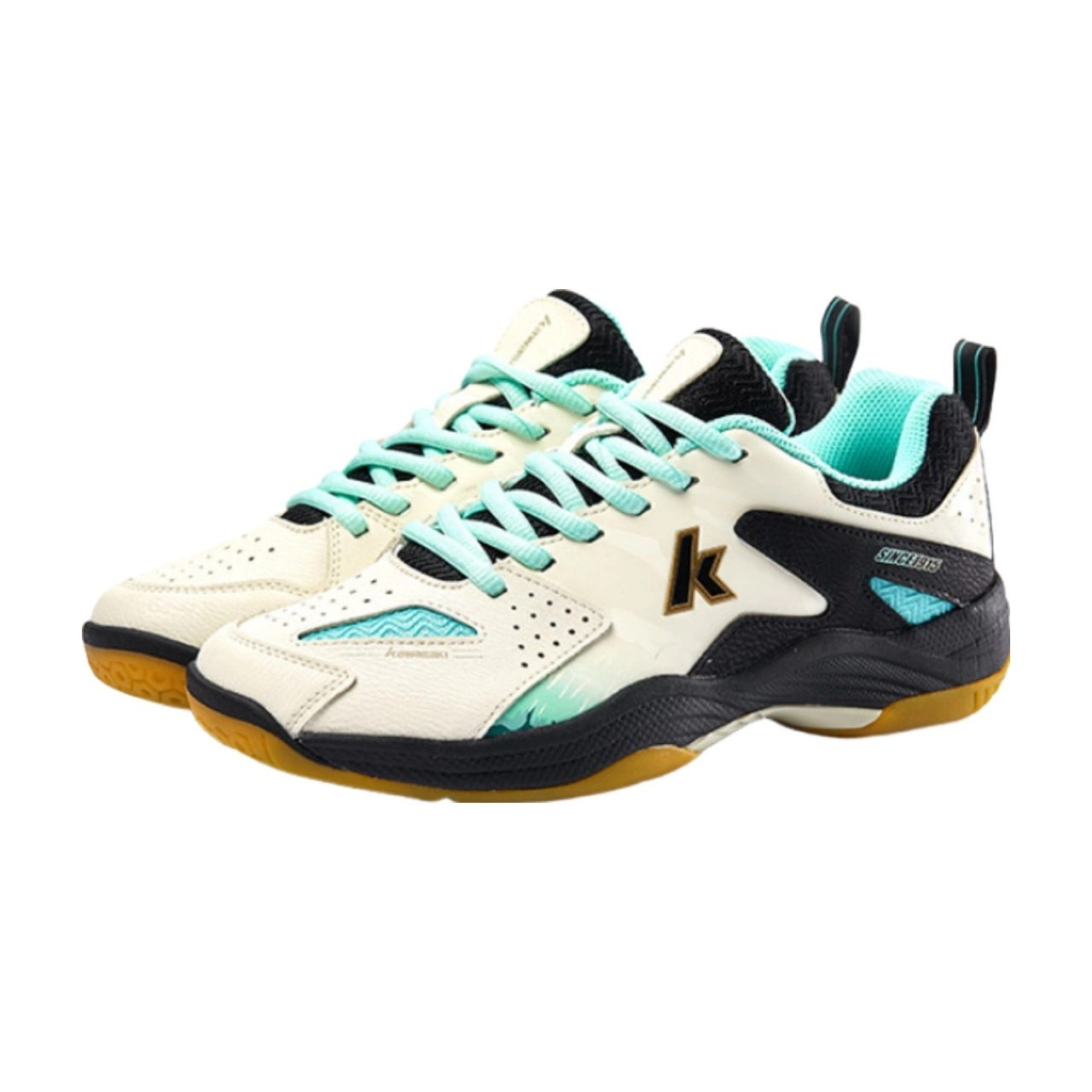 Giày Cầu Lông Kawasaki K3333 - Màu Trắng Đen