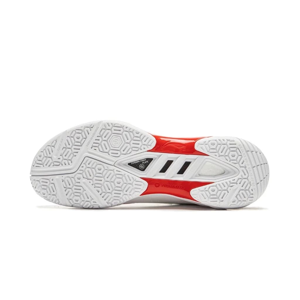 Giày Cầu Lông Li-Ning - Trắng/Đỏ - Nam | AYZU019-1