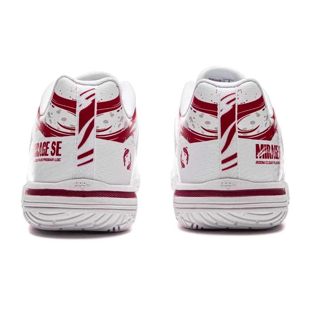 Giày Cầu Lông Li-Ning - Trắng/Đỏ - Nam | AYZU021-1