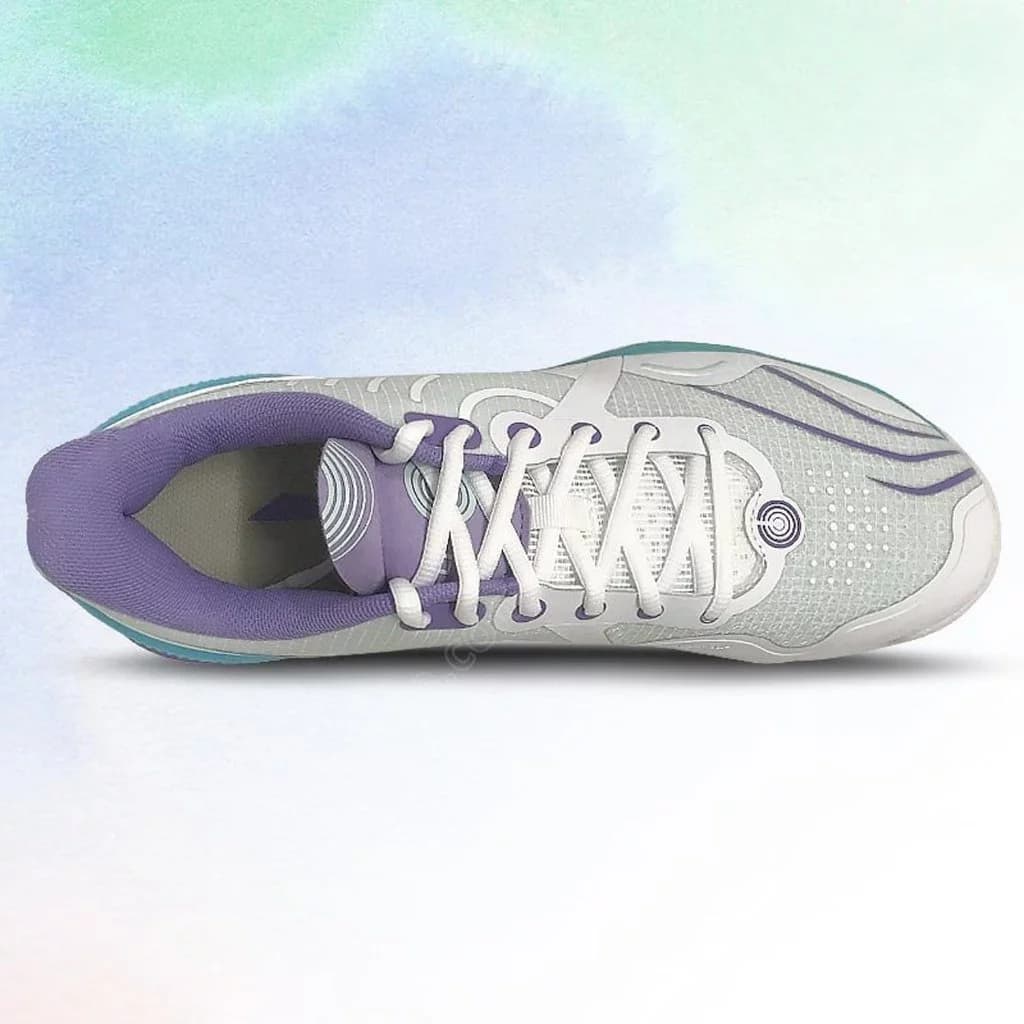 Giày Cầu Lông Lining - Trắng/Tím - Nữ | AYZT009-1