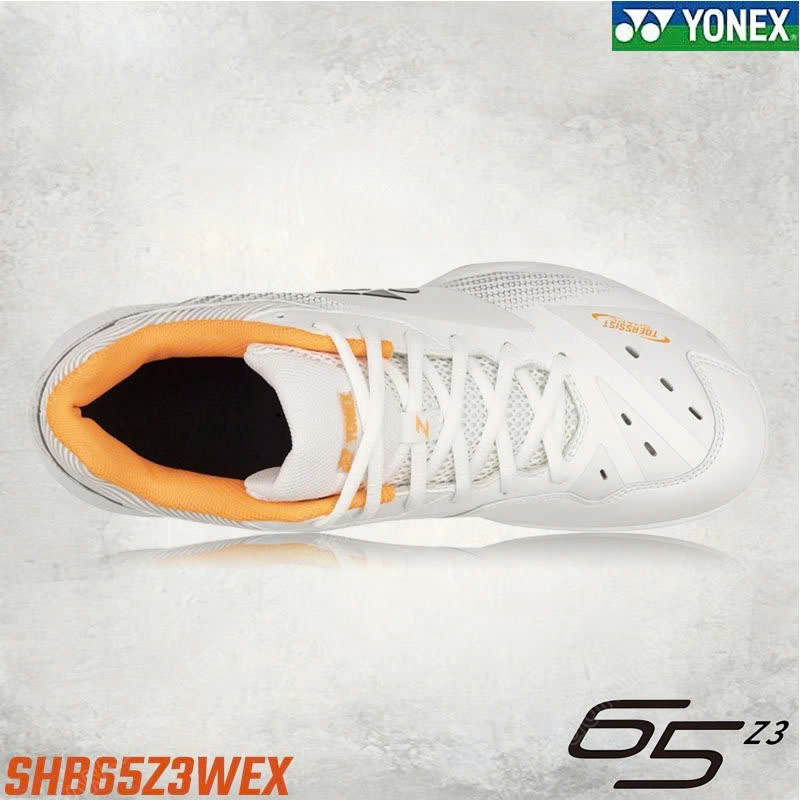 Giày Cầu Lông Yonex 65Z3 Trắng Cam | SHB65Z3W Hàng Chính Hãng