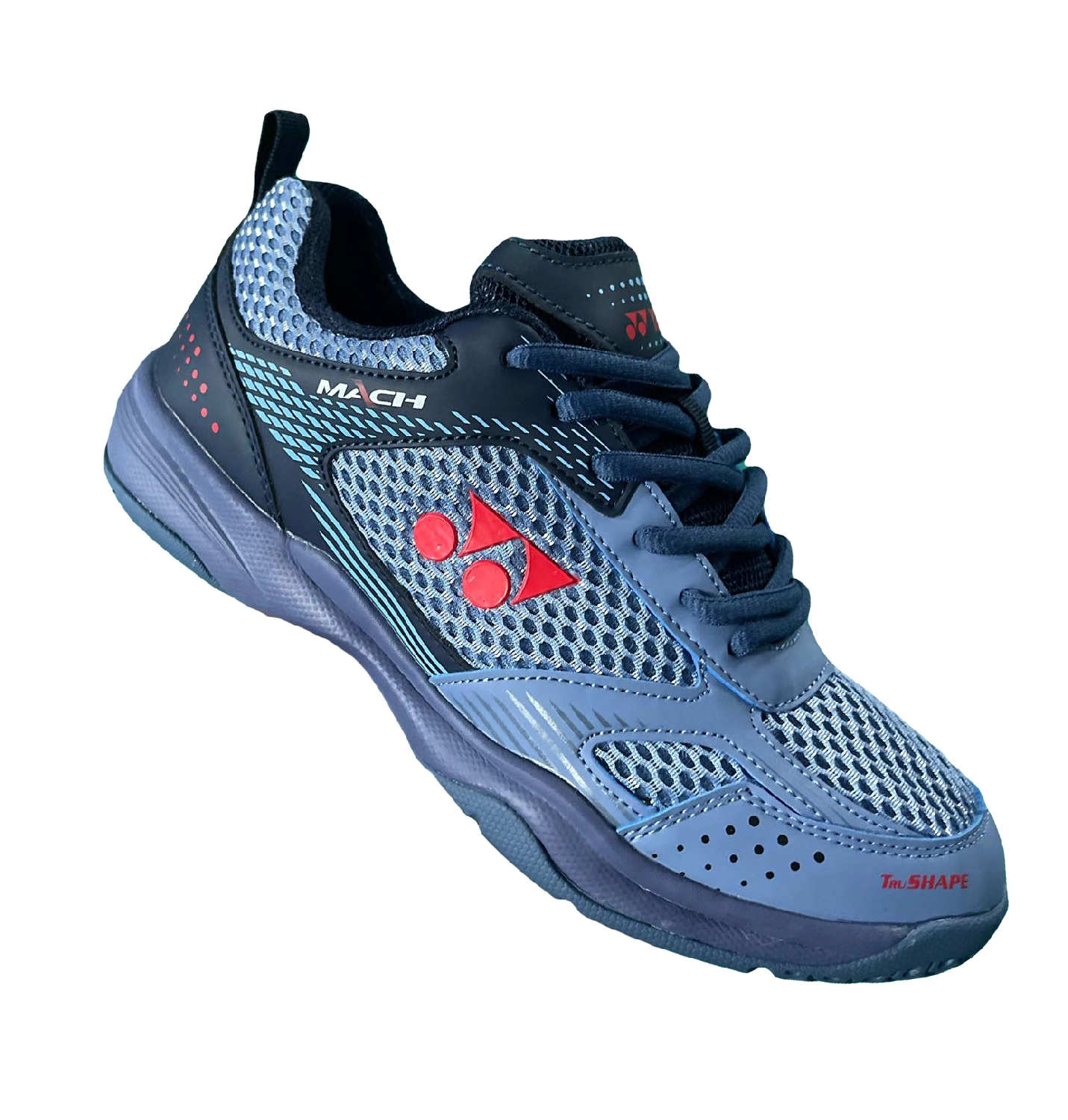 Giày Cầu Lông Yonex Mach (Ceramic Blue/Dark Blue) | Hàng Chính Hãng