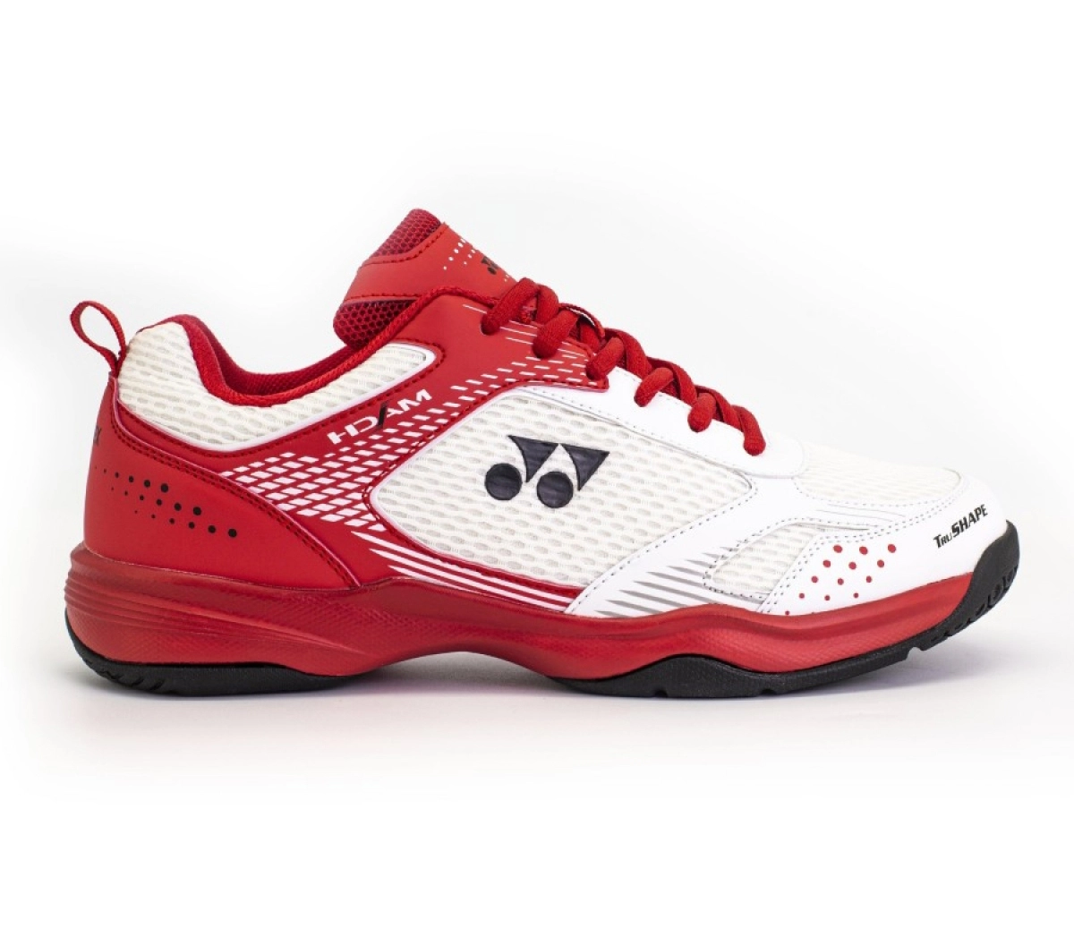 Giày Cầu Lông Yonex Mach (White/Ruby Red) | Hàng Chính Hãng