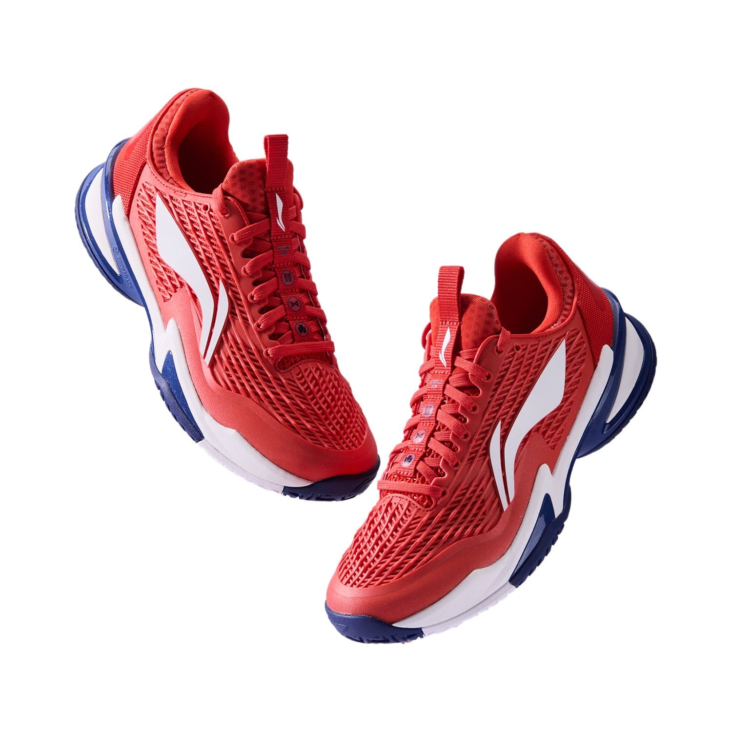 Giày chuyên dụng Pickleball Li-Ning Secure Pro - Đỏ - Nam | P-ATAV003-2