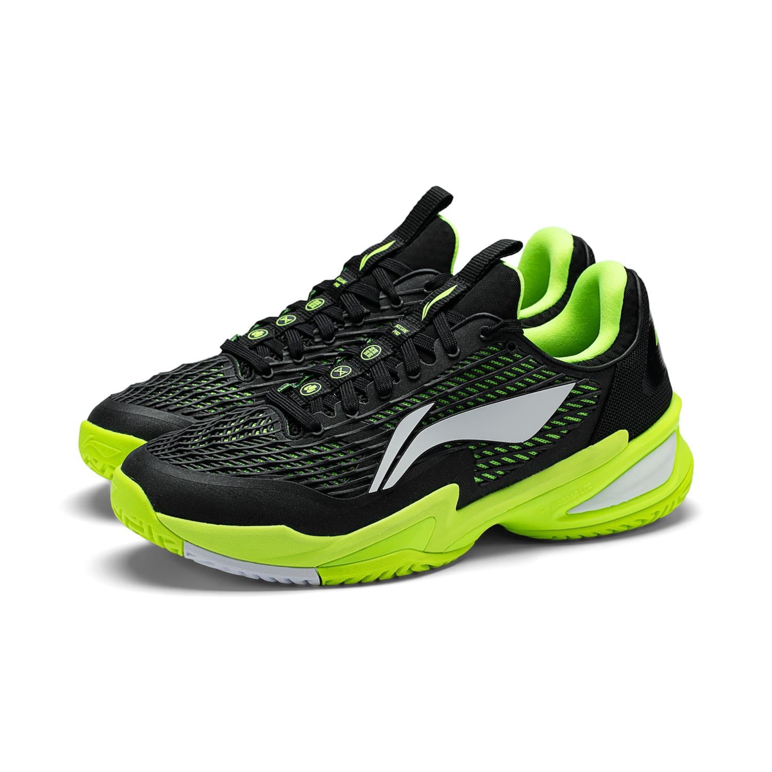 Giày chuyên dụng Pickleball Li-Ning Secure Pro - Xanh/Đen | P-ATAV003-3