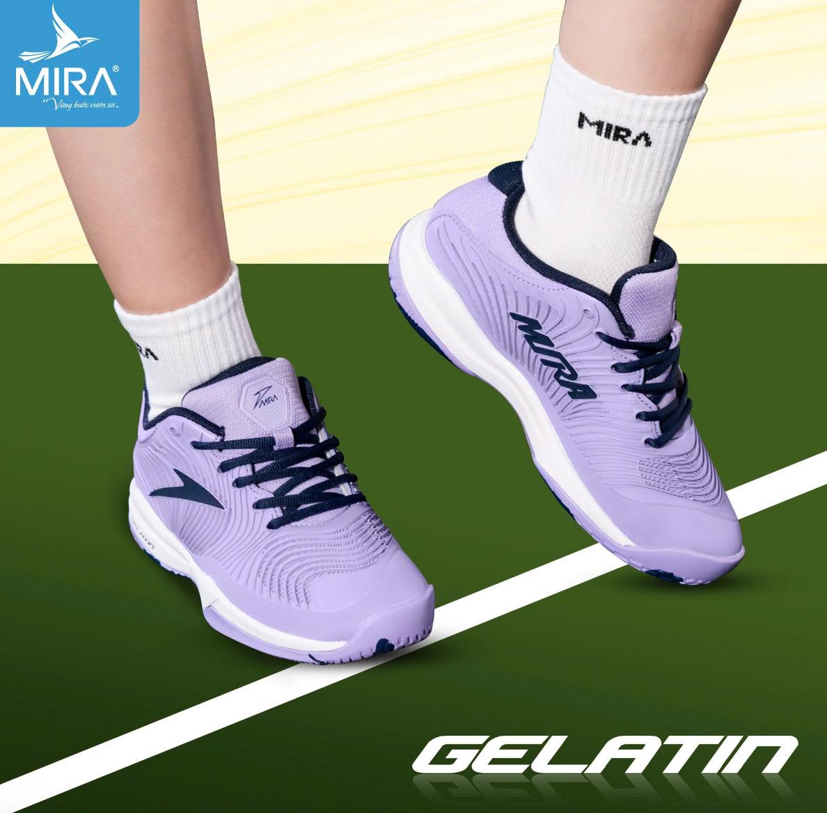 Giày Pickleball Mira Gelatin Collection | Size 36 đến 45