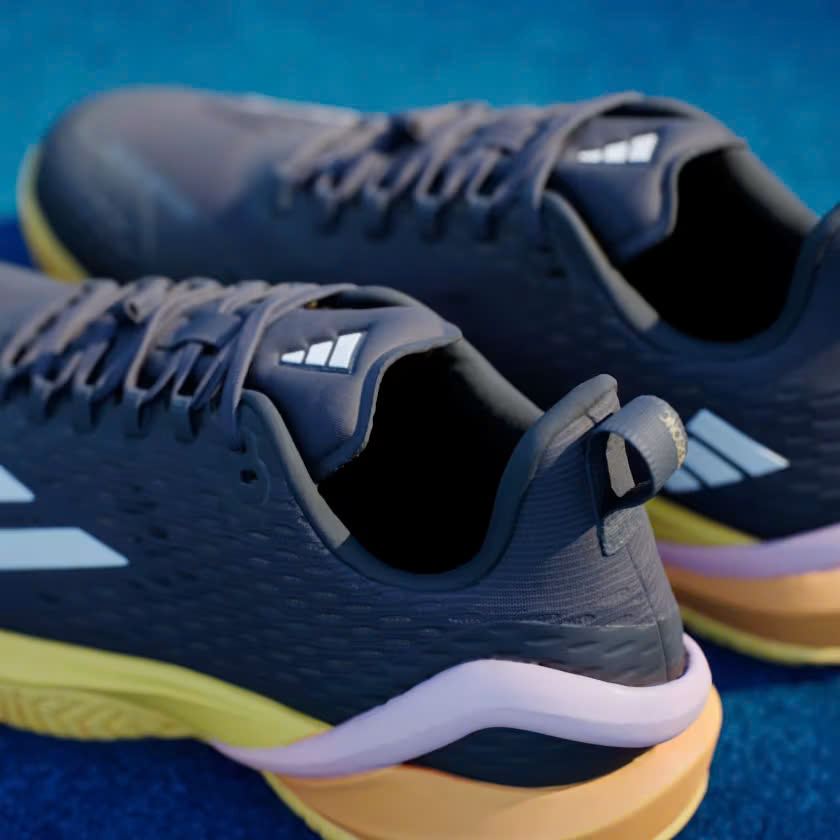 Giày Tennis Pickleball Adidas Adizero Cybersonic | IF0436 / Aurora Black / Zero Metalic / Spark