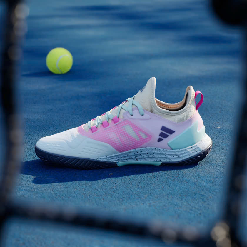 Giày Tennis Pickleball Adidas Adizero Ubersonic 4.1 | IF0445 / Crystal White