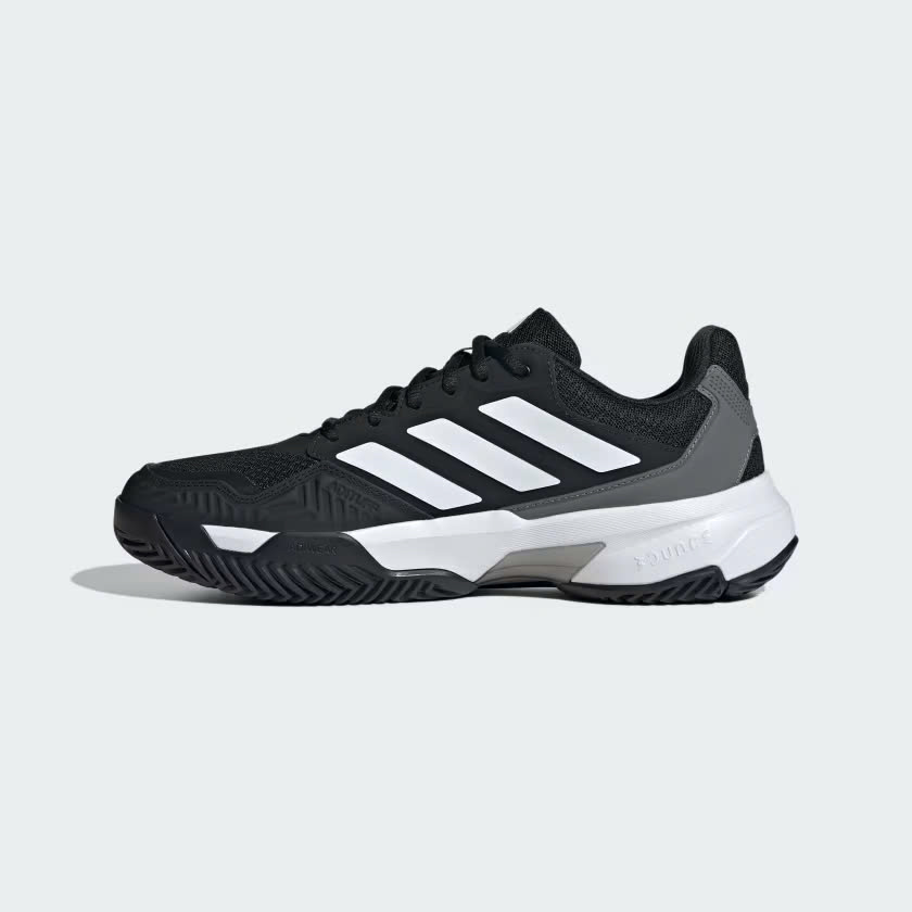 Giày Tennis Pickleball Adidas Courtjam Control 3 | IF0458 / Core Black
