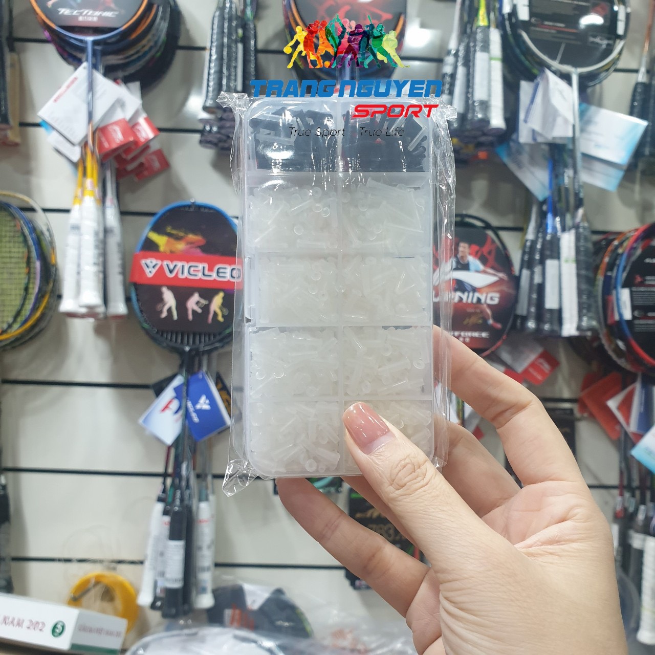 Hộp Gen Vợt Cầu Lông Lining  (Gen Vuông)