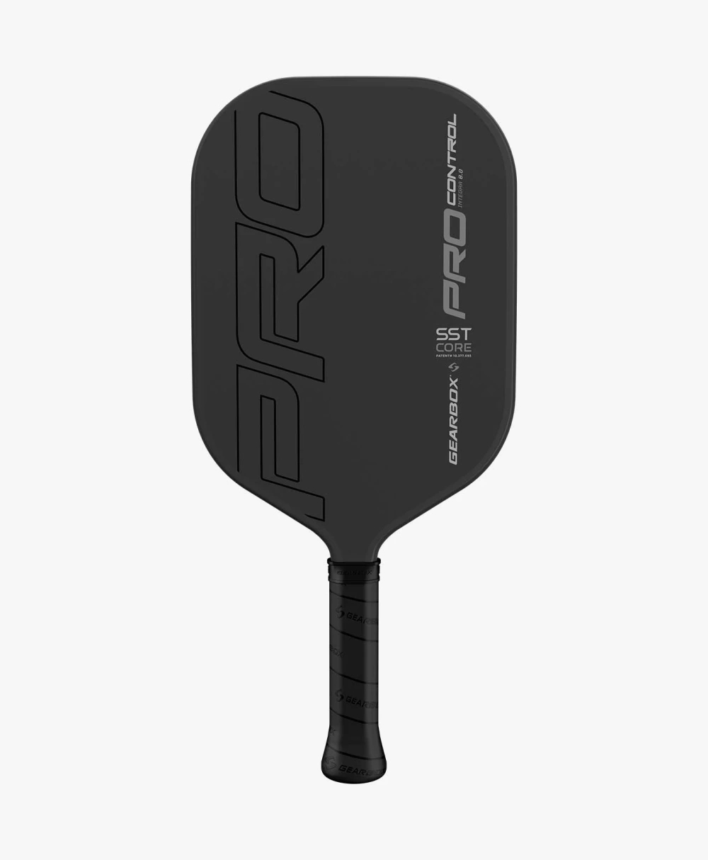 Vợt Pickleball Gearbox Pro Control Integra - Đen - 8.0 oz | GB12