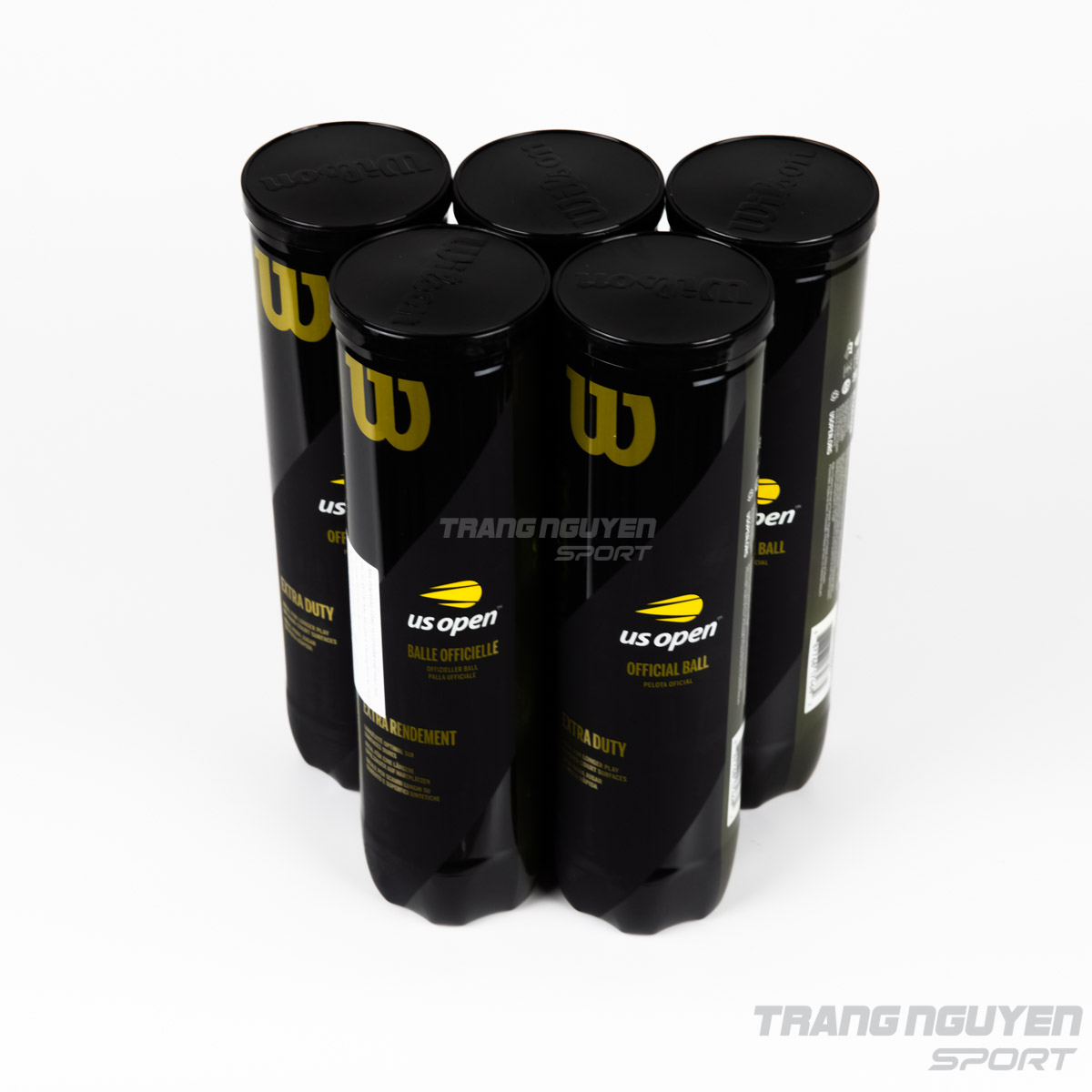 Bóng Tennis Wilson US OPEN | WRT116200 (4 quả/hộp)