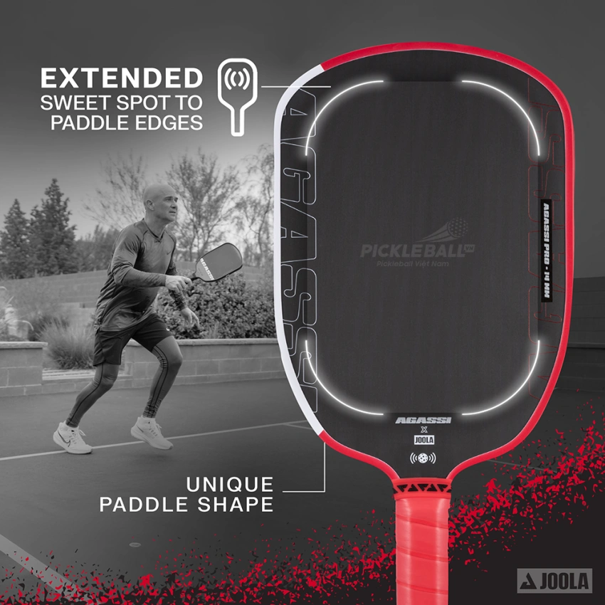 Vợt Pickleball Joola Agassi Pro 14mm | 300834
