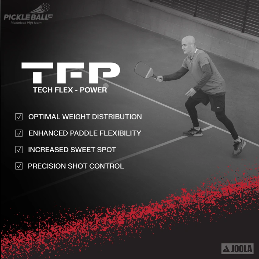 Vợt Pickleball Joola Agassi Pro 14mm | 300834