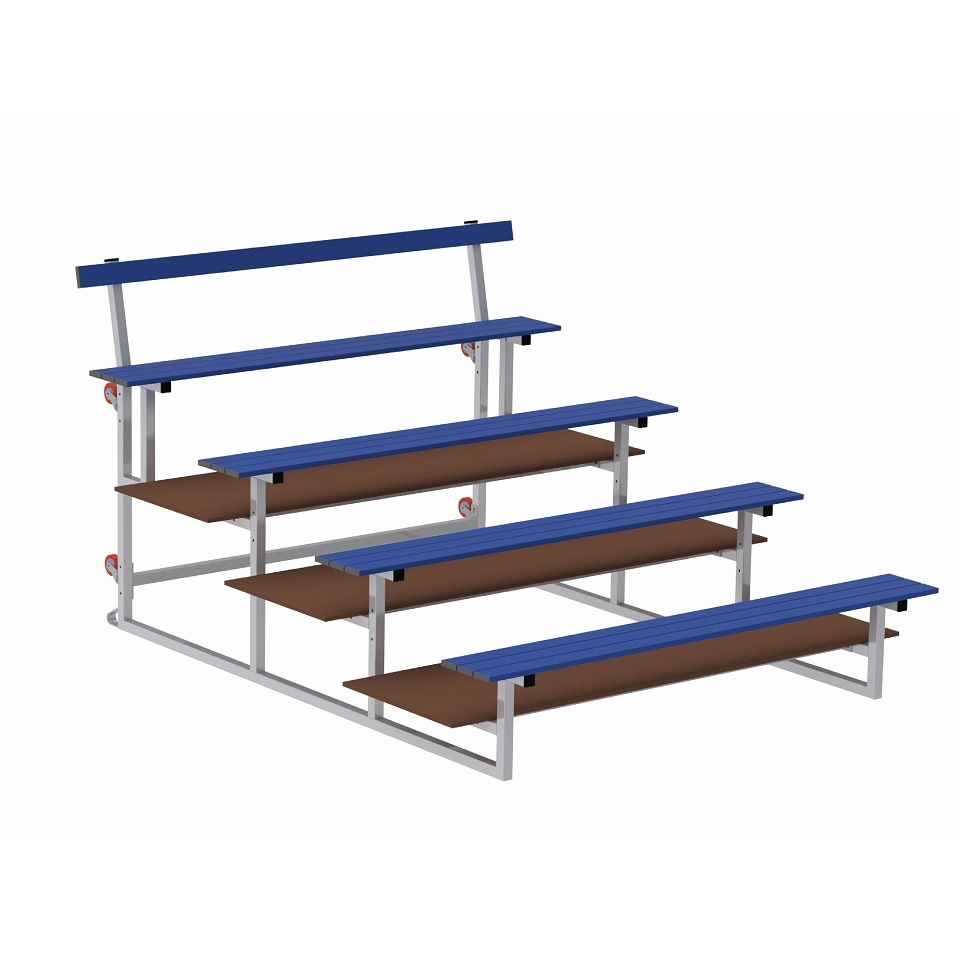 Khán Đài Di Động, 4 Hàng Ghế, Sức Chứa 16 Người Sodex Sport Mã Sản Phẩm S35640