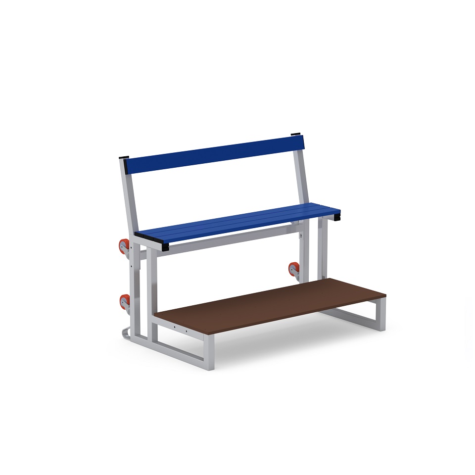 Khối Cầu Thang Di Động, 2 Hàng Ghế, Sức Chứa 2 Người Sodex Sport Mã Sản Phẩm S35621