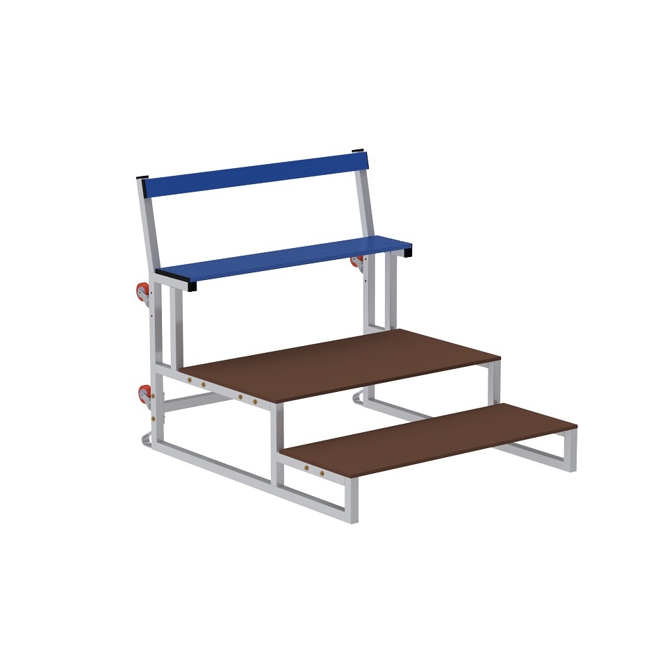 Khối Cầu Thang Di Động, 3 Hàng Ghế, Sức Chứa 2 Người Sodex Sport Mã Sản Phẩm S35631