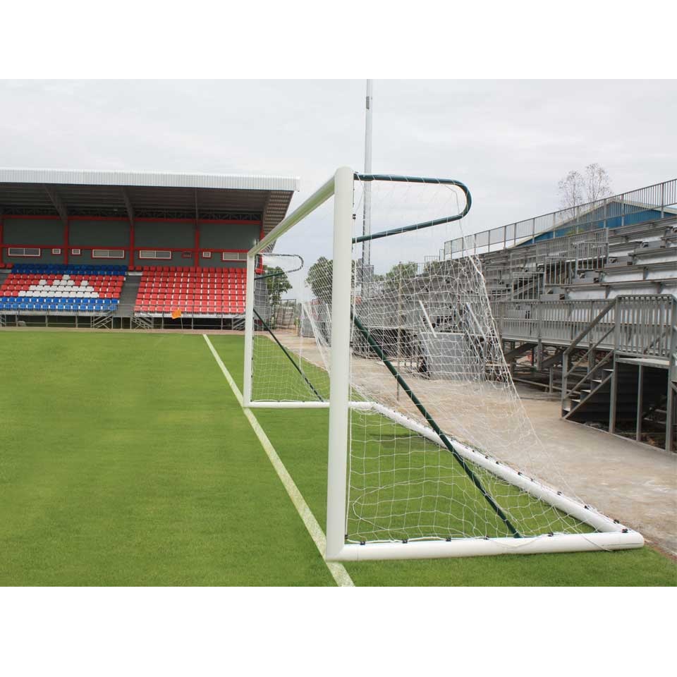 Khung Thành Bóng Đá 11 Người Di Động, Ống Nhôm Oval 120MM X 100MM, Có Khung Chân Đế, Dùng Móc Treo Lưới Sodex Sport Mã Sản Phẩm S12288