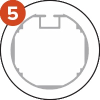 Khung Thành Bóng Đá 7 Người Đặt Nổi, Ống Nhôm Ø90MM, Có Gọng Khung Sau, Dùng Móc Treo Lưới Sodex Sport Mã Sản Phẩm S12156