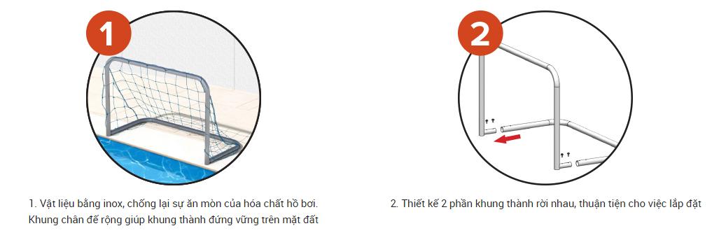 Khung Thành Bóng Nước Mini Sodex Sport Mã Sản Phẩm S40266