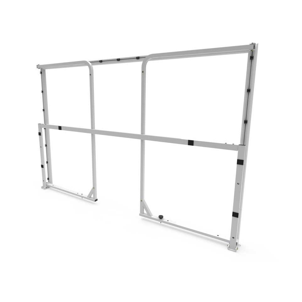 Khung Thành Futsal Nhôm Xếp Gập Neo Nền, Ống Nhôm Ø80mm, Dùng Móc Treo Lưới Sodex Sport Mã Sản Phẩm S16112