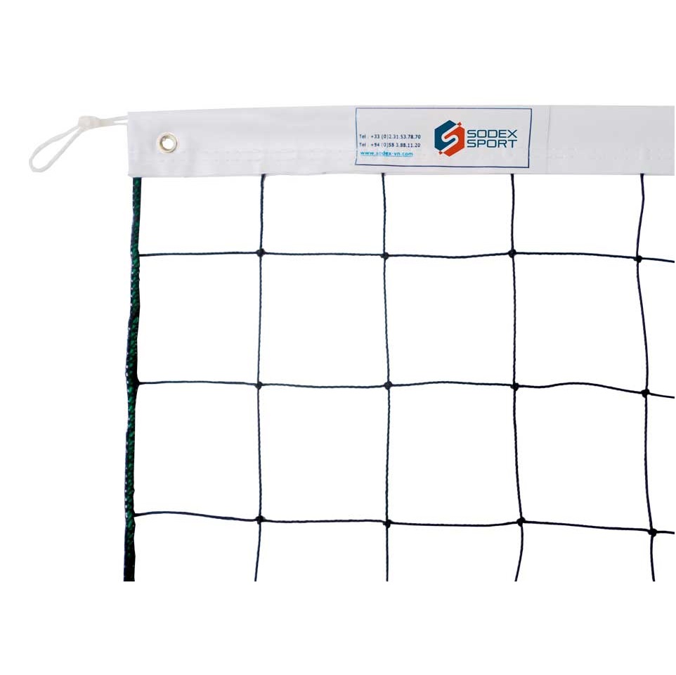 Lưới Bóng Chuyền Sợi TW Ø2mm, Ô Đơn 100mm Sodex Sport Mã Sản Phẩm S30820