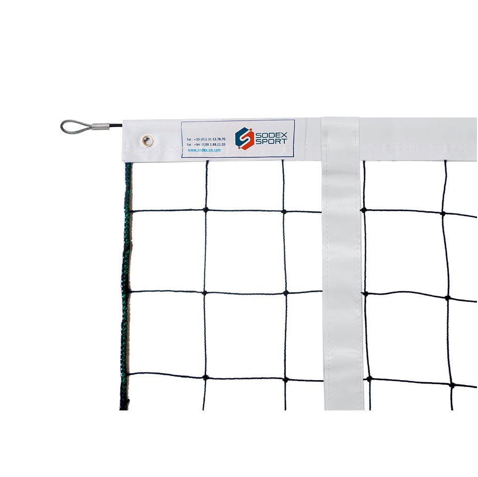 Lưới Bóng Chuyền Sợi TW Ø3mm, Ô Đơn 100mm Sodex Sport Mã Sản Phẩm S30830
