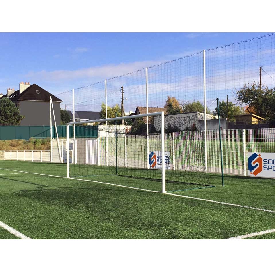 Lưới Bóng Đá 11 Người Sợi Dệt 4mm, Ô Đơn 120mm Không Gút, Hình Hộp Sodex Sport Mã Sản Phẩm S12923KL