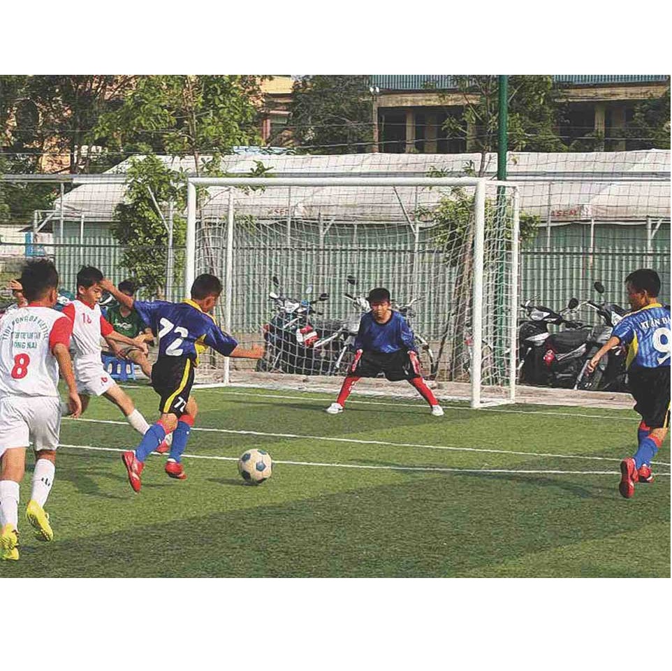 Lưới Bóng Đá Mini, Sợi Dệt 4mm, Ô Đơn 145mm Có Gút, Hình Thang Sodex Sport Mã Sản Phẩm S12709W