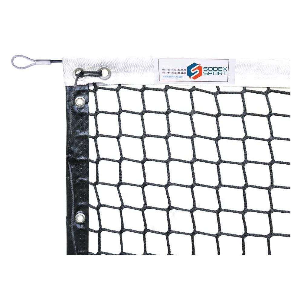 Lưới Tennis Sợi BR Ø4mm, Ô Đơn 48mm Với Băng Trên PES Và Băng Xung Quanh PVC, Không Gút Sodex Sport Mã Sản Phẩm S25886KL