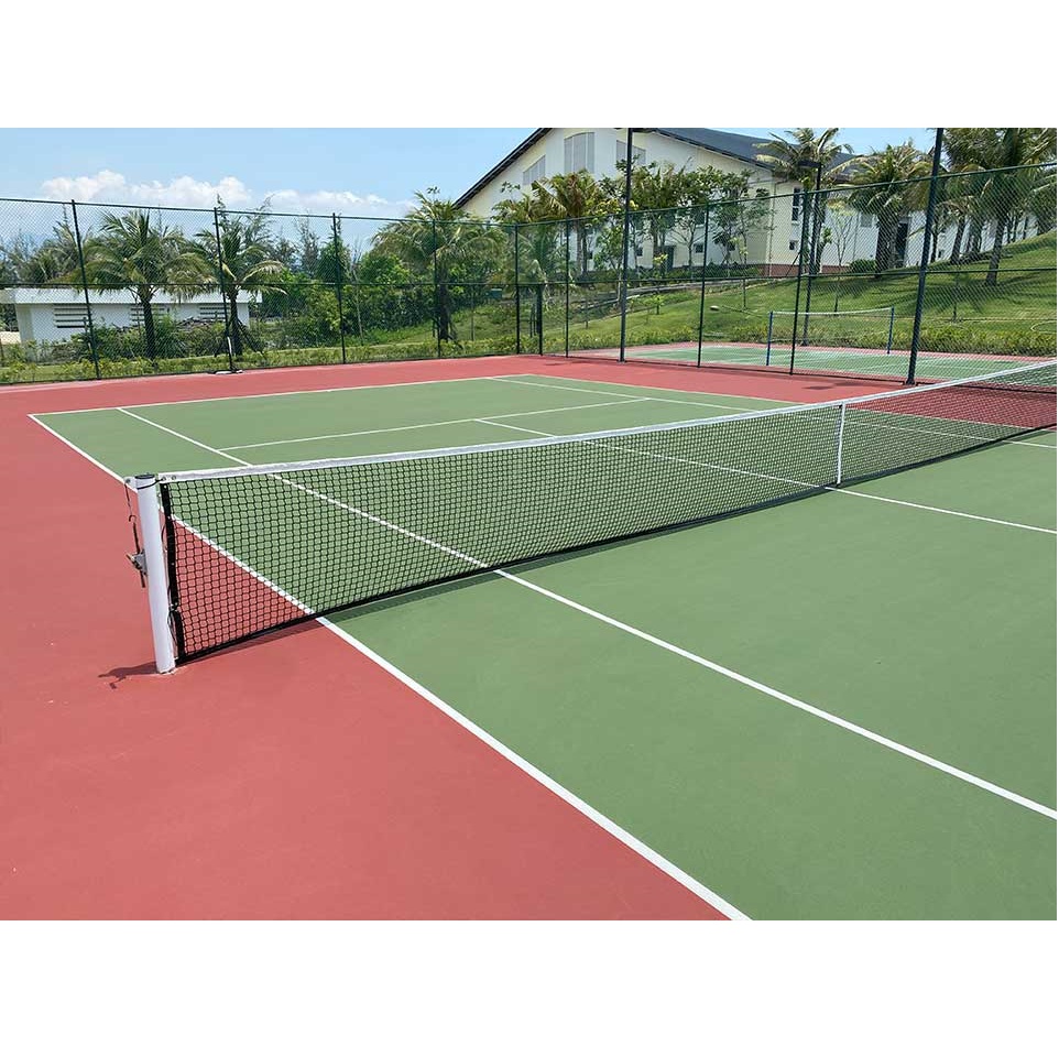 Lưới Tennis Sợi BR Ø4mm, Ô Đơn 48mm Với Băng Trên PES Và Băng Xung Quanh PVC, Không Gút Sodex Sport Mã Sản Phẩm S25886KL